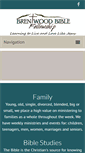 Mobile Screenshot of brentwoodfellowship.org